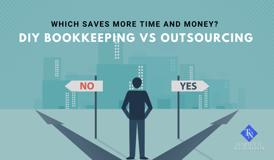 DIY Bookkeeping vs Outsourcing